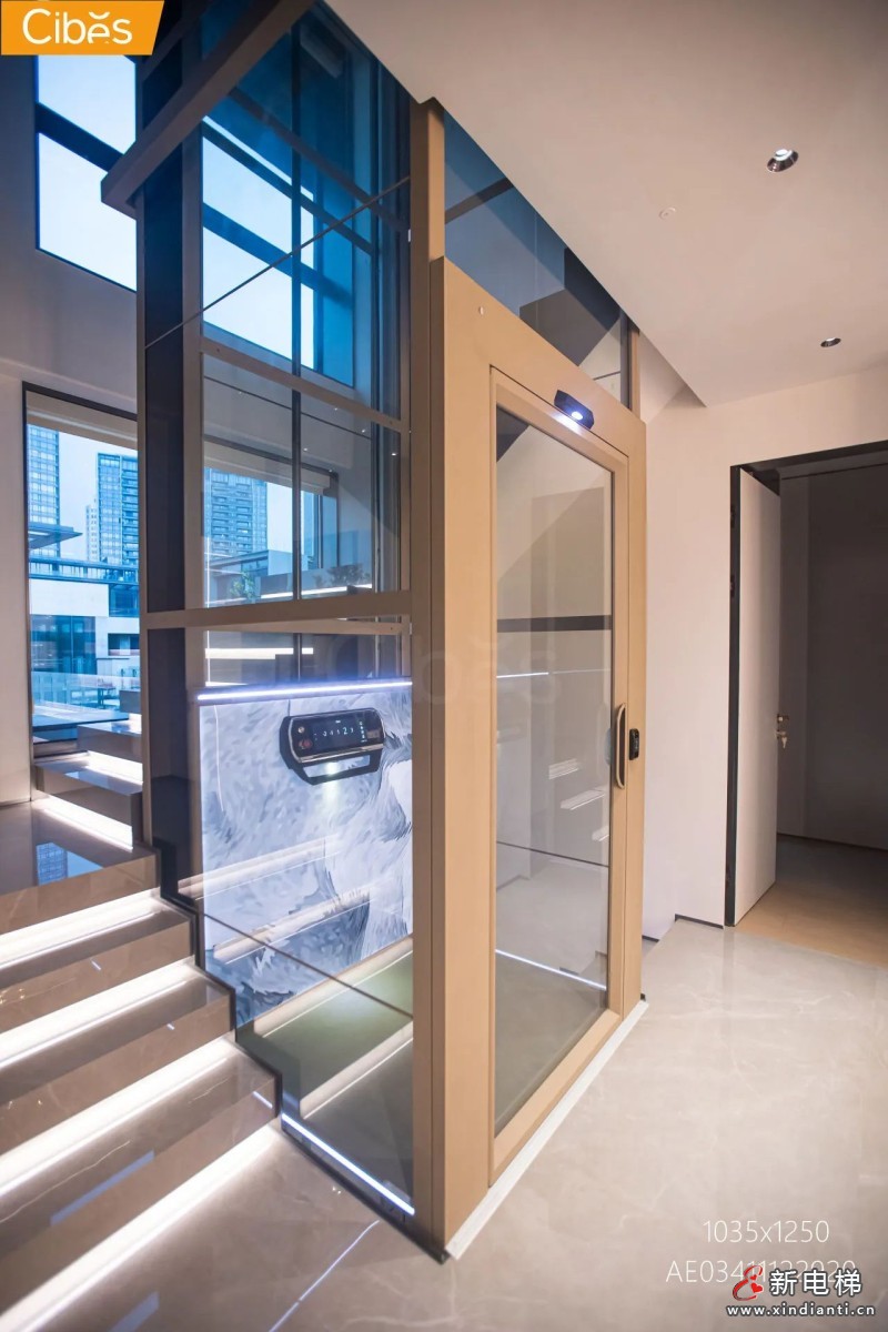 小的家用电梯尺寸推荐：别墅连排也能轻松安装，安全不将就！(图3)