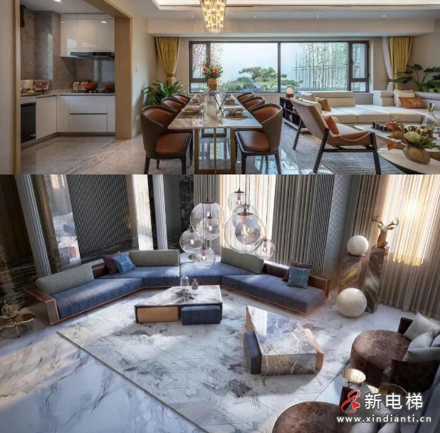 匠心赋能，尽享绿色智慧居家之旅 江南嘉捷家用电梯入驻廊坊拾景园(图5)