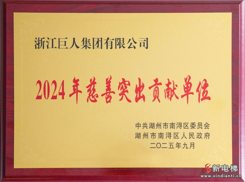 巨人集团荣获区“慈善突出贡献单位”称号(图3)