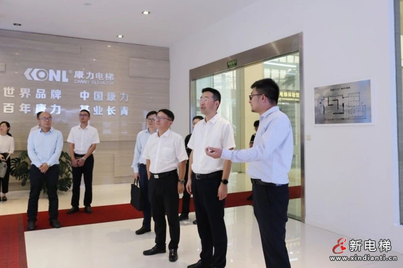 吴江区委副书记、区长孙道寻调研康力电梯