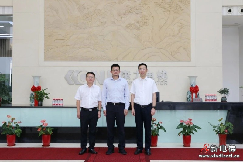 吴江区委副书记、区长孙道寻调研康力电梯(图5)