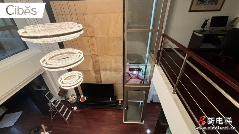 不破坏装修，不占空间！西柏思电梯为两层别墅带来温馨升级(图2)
