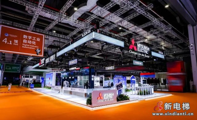 2025进博会电梯巨头竞技：上海三菱电梯、奥的斯电梯、迅达电梯、日立电梯齐亮相，看巨头如何深耕中国市场(图2)