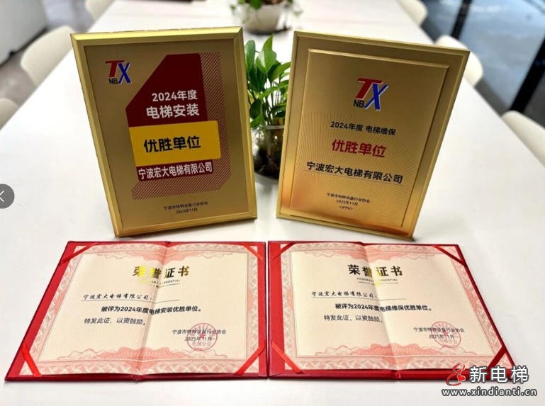 连续十二年！宏大电梯荣获2024年度电梯安装、维保“双优胜单位”称号(图3)