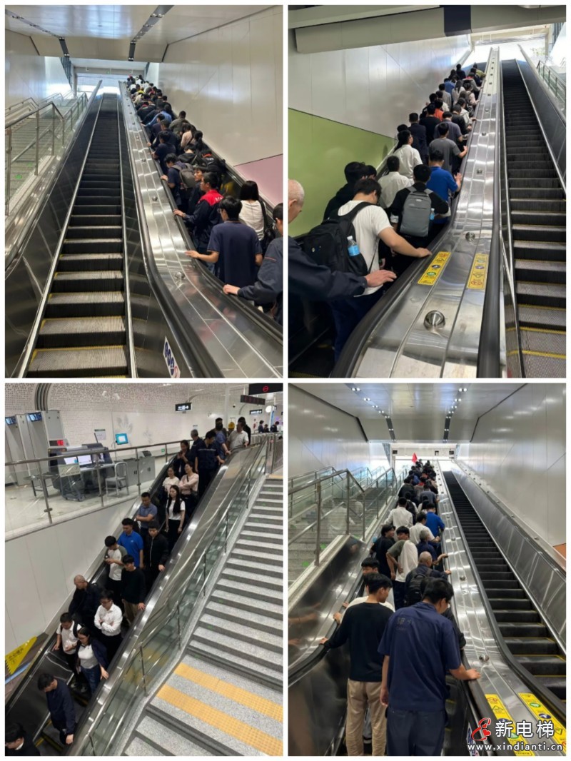 东莞轨道交通1号线通车，康力电梯！(图2)