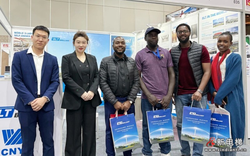 远大智能博林特电梯闪耀2025肯尼亚国际电梯展，深耕非洲市场再提速(图7)