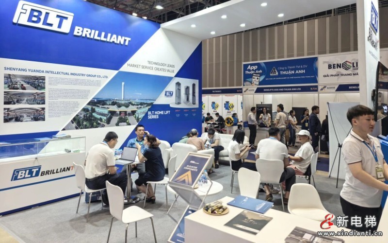 远大智能博林特电梯亮相越南国际电梯展，深度链接东南亚市场新机遇(图4)
