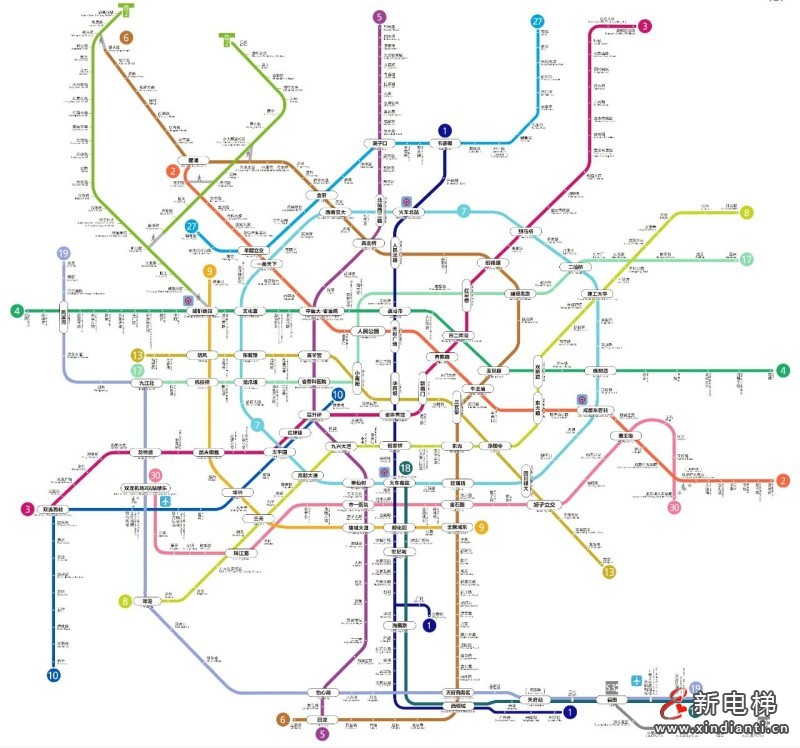 860台康力电梯交付，成都稳坐“中国轨交第4城”！(图3)