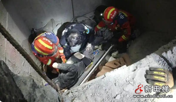 贵州遵义‌一男子饮酒后坠入电梯井被困50分钟获救‌
