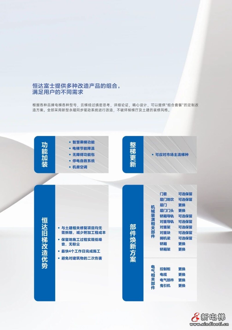 电扶梯更新改造，首选恒达富士电梯(图3)
