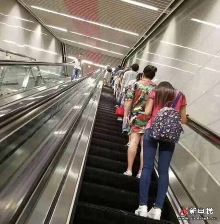 以案释法： 破除乘梯“左行右立”文明误区