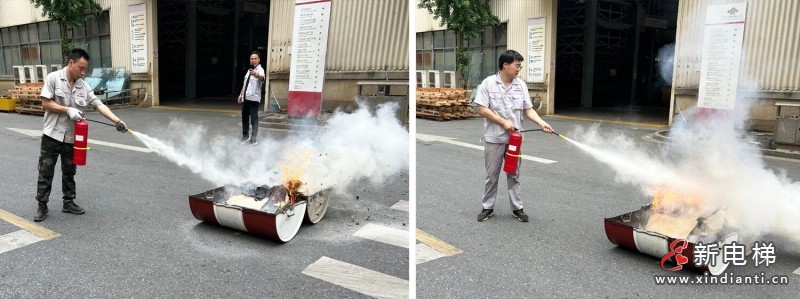 生命至上,安全为先!梅轮电梯消防演练,筑牢安全生产防线(图3) 生命至上,安全为先!梅轮电梯消防演练,筑牢安全生产防线(图3)