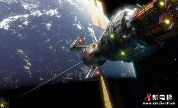 太空电梯完全可行？只要地球自转周期再短点