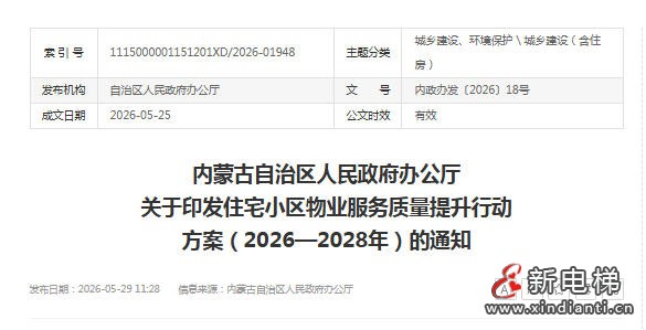 新电梯网早新闻 2026年6月15日 五月初一 星期一(图4)