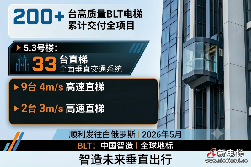 跃升天际，重塑东欧天际线 | 博林特电梯强势入驻白俄罗斯“明斯克世界”！(图2)