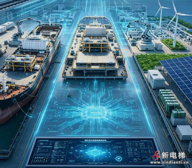康力25T超大载重货梯，托举向上向新的中国高端制造(图4)
