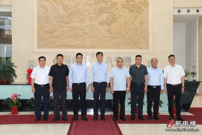 中国电梯协会李军会长一行莅临康力电梯(图1) 中国电梯协会李军会长一行莅临康力电梯(图1)