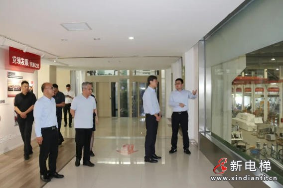 中国电梯协会李军会长一行莅临康力电梯(图3) 中国电梯协会李军会长一行莅临康力电梯(图3)